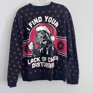 Star Wars Darth Vader Christmas Sweatshirt XL I Find Your Lack Cheer